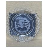 Admiral Dewey glass plate
