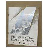 1953 President Eisenhower inauguration program