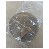 John F. Kennedy brass inauguration coin, large