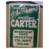 Welcome President Carter Riverfront Park