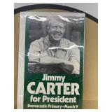 Jimmy Carter for president campaign poster