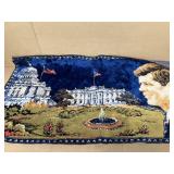 John F. Kennedy and the White House tapestry