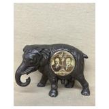 William Taft campaign cast iron elephant with