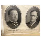 William Taft and James Sherman campaign poster
