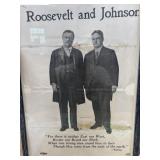 1912 Theodore Roosevelt and Johnson poster