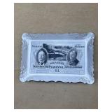 William Taft souvenir aluminum tray