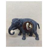 1908 William Taft campaign button cast-iron outfit
