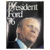 (2) Gerald Ford for president campaign poster