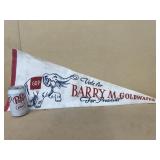 Vote for Barry Goldwater for president pennant