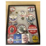 Goldwater campaign buttons