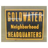 Goldwater Neighbourhood headquarters campaign