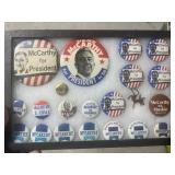 McCarthy campaign buttons 1968