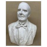 President plaster bust