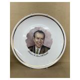 Richard Nixon commemorative plate