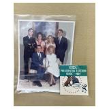 Richard Nixon and Family 8 x 10 and 1964