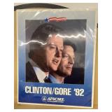 Clinton Gore 92 campaign poster