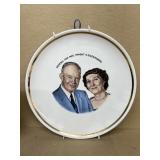 General and Mrs. Dwight Eisenhower commemorative