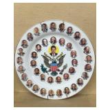 Bill Clinton presidential plate