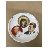 John F. Kennedy, the pope early dish