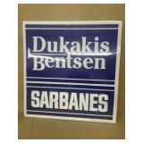 DUKAKIS campaign poster
