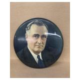 Franklin Roosevelt, large campaign button