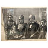 1897 BRYAN Family lithograph