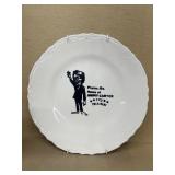 President Jimmy Carter commemorative plate