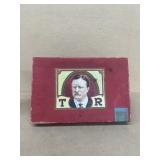 Theodore Roosevelt cigar cardboard box