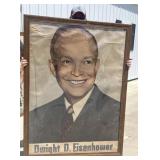 Dwight Eisenhower campaign poster 56" x 41"