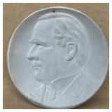 Weller Early 1900 McKinley plate pottery
