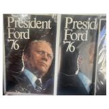 Gerald Ford 1976 president campaign posters