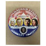 51st inauguration George Bush pin back