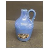 Miniature pottery jug, souvenir of Indiana