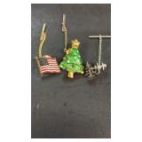 Tie pins