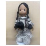 Porcelain Indian doll