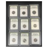 Jefferson uncirculated Nickels