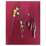 Hairpins and pickled forks