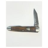 Old German henckles stag whittled knife