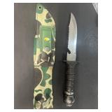 Imported survival knife