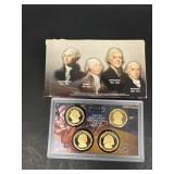 United States presidential dollar coin proof sent