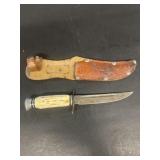 Olsen hunting knife with stag handle Germany
