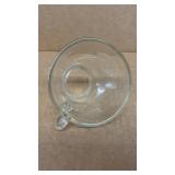Early glass canning funnel