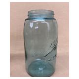 Ball blue mason jar, no number