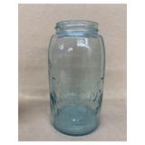 Atlas mason jar blue