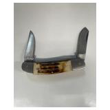 Bone handled pocket knife