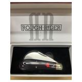 Rough Rider red fox pocket, knife, single blade