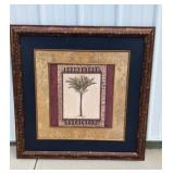 Kirklandï¿½s Home Palm print 34.5 in square