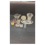 Clear glass items