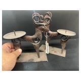Reindeer candle holders