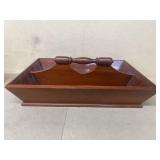 Wooden caddy